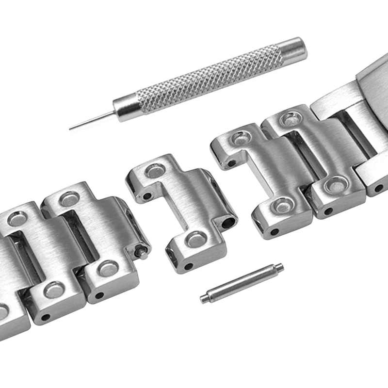 Gen. 1 Kit Mod GA2100, caja de reloj de acero inoxidable, correa de liberación rápida de Metal sólido apta para reemplazo de pieza de reloj GA-2110 GA-B2100