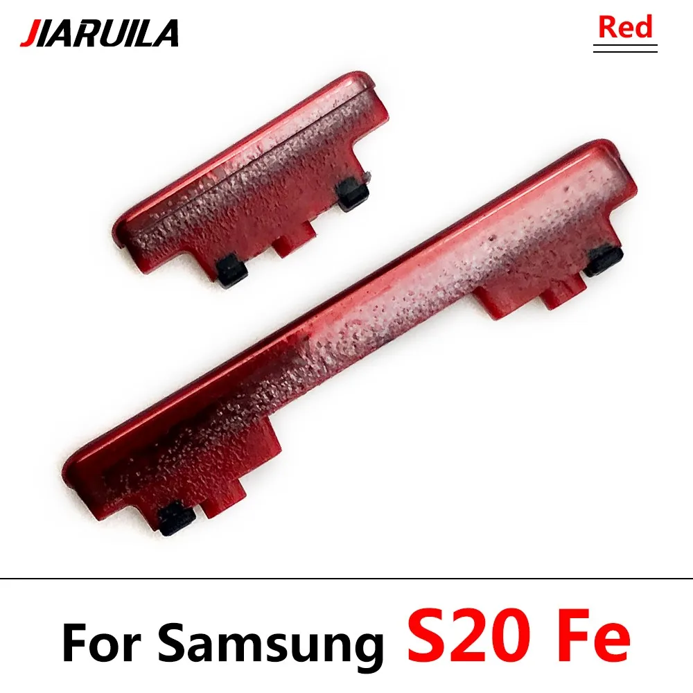 New Side Power Key + Volume Button Key Set Replacement Part For Samsung S20 / S20 Plus / S20 Ultra / S20 Fe