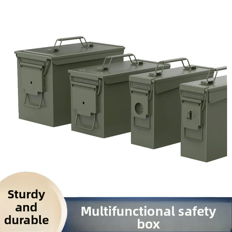 Portable Car Toolbox, Bullet Case, Gun Case, Ammunition Case, Hardware Tools Storage Case, Waterproof Box, Battery Case