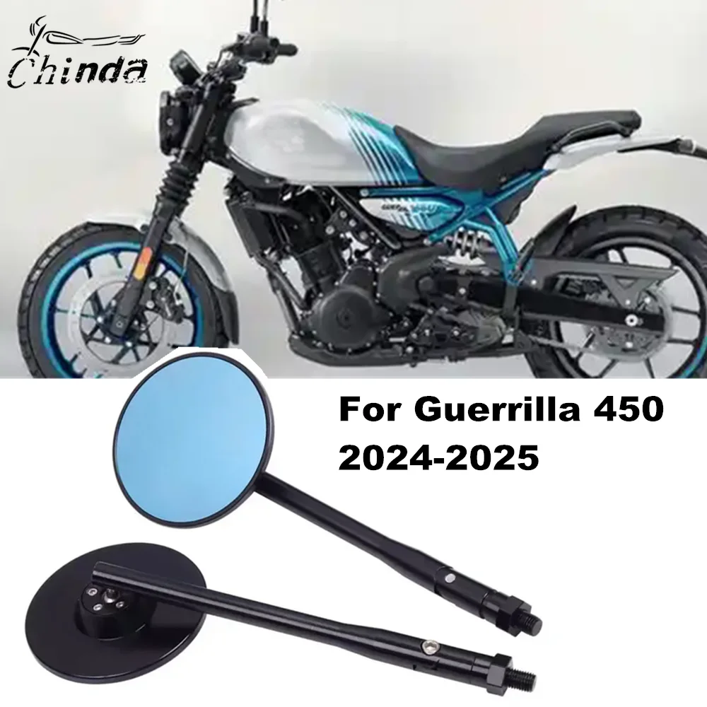 

Motorbike Rear View Mirror Conversion CNC Rear View Mirror For Guerrilla 450 Guerrilla450 2024-2025