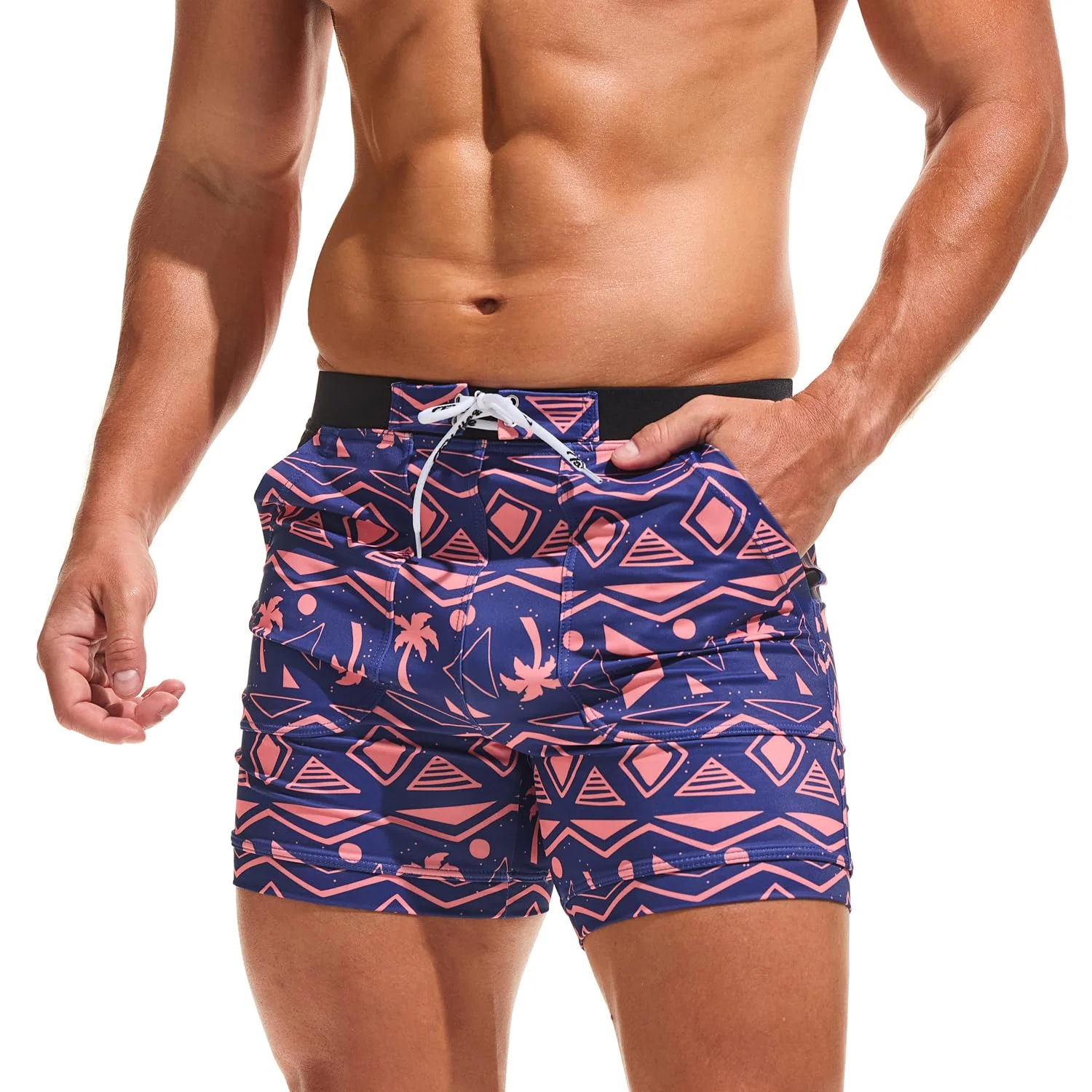 

Taddlee мужские купальники купальники трусы-боксеры бикини шорты длинные плавки