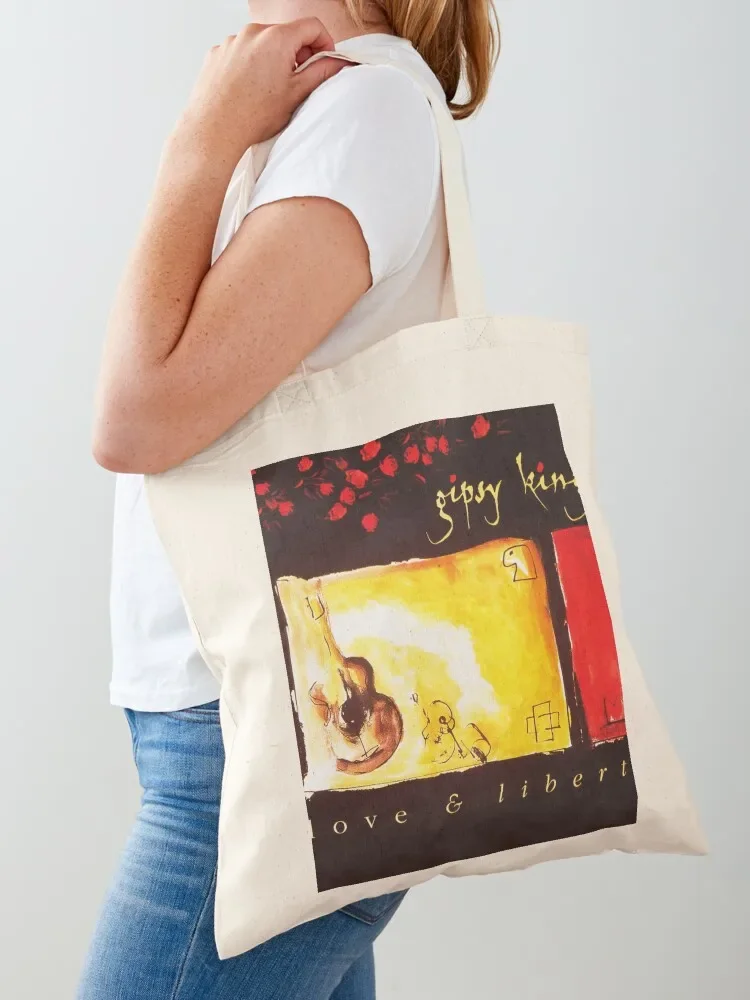 

Gipsy Kings love libert Tote Bag shopper bags custom canvas bag university shopper bag Lady bags