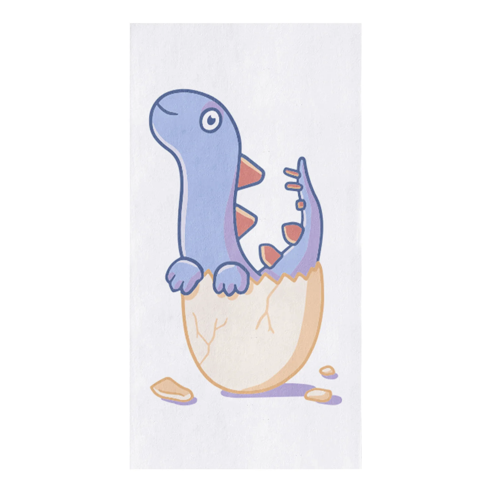 Cartoon Dinosaur Spinosaurus Broken Eggshell Kitchen Towel Cleaning Cloth Dish Washing Cloth Household Decoracion Accessories