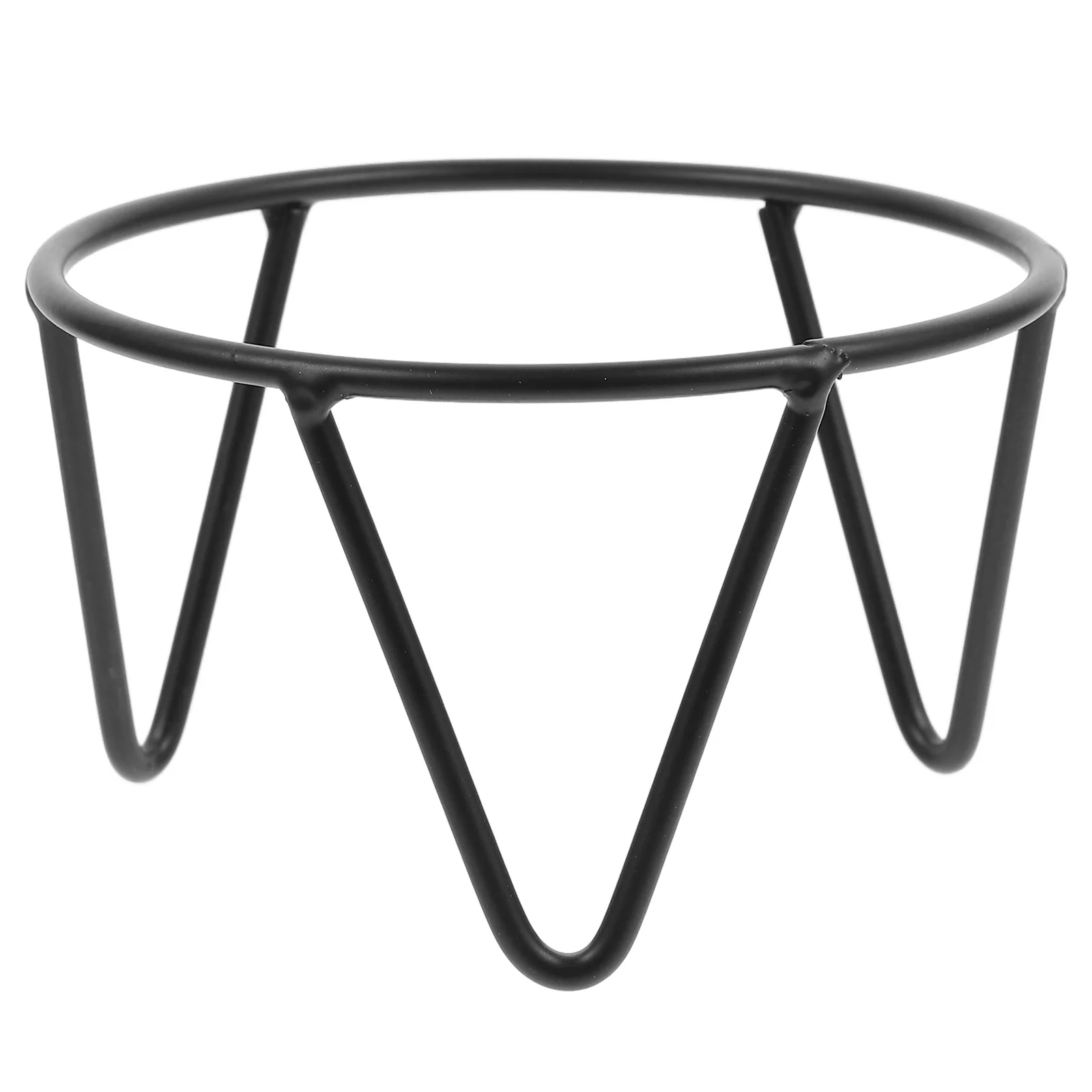 Suporte de ferro suporte de cristal esfera rack de exibição olhando globo titular base metal jardim grés artesanato decoração