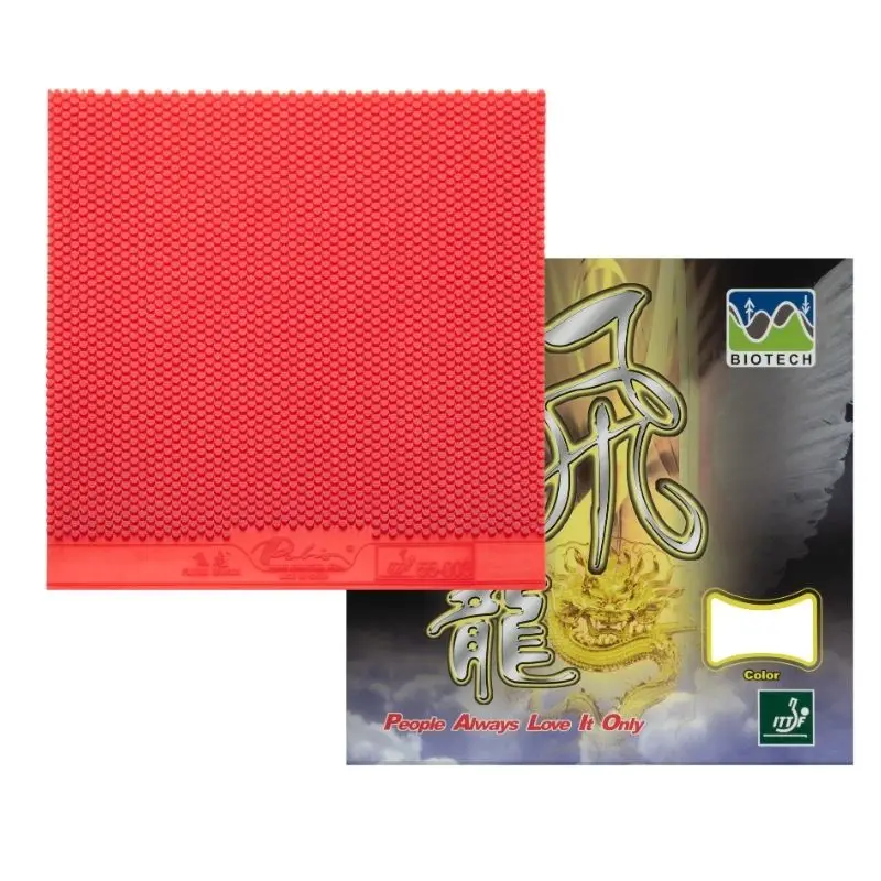 

PALIO Flying Dragon Table Tennis Rubber Pips-out Fast Attack Short Pips Spin Speed Ping Pong Sponge