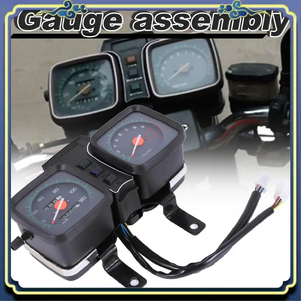 

AU16-Motorcycle Instrument Odometer Tachometer Instrument Assembly For Suzuki GS125