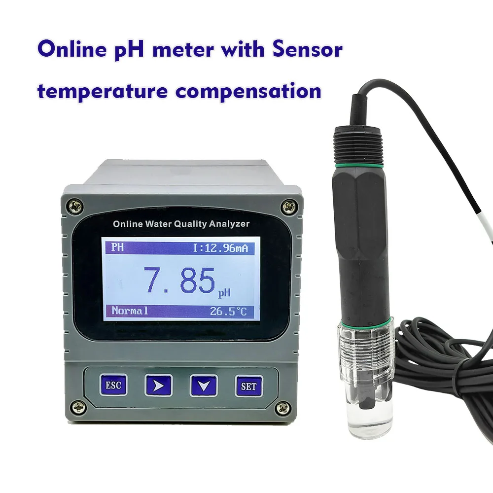 Water Quality Monitor Online pH Meter Environmental Protection Aquaculture Surface Water Dedicated Online Water Quality Analyzer