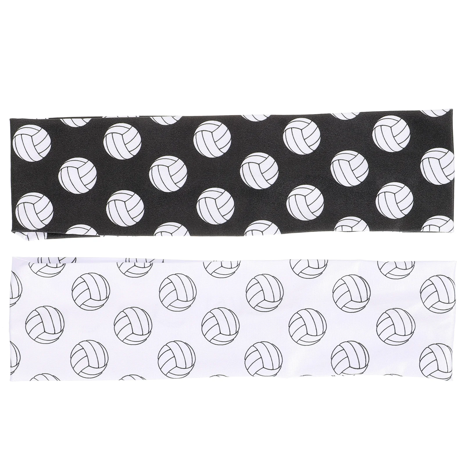 

2 Pcs Volleyball Headband Sweat Headbands Women Sweatbands Sports Elastic Yoga for Miss