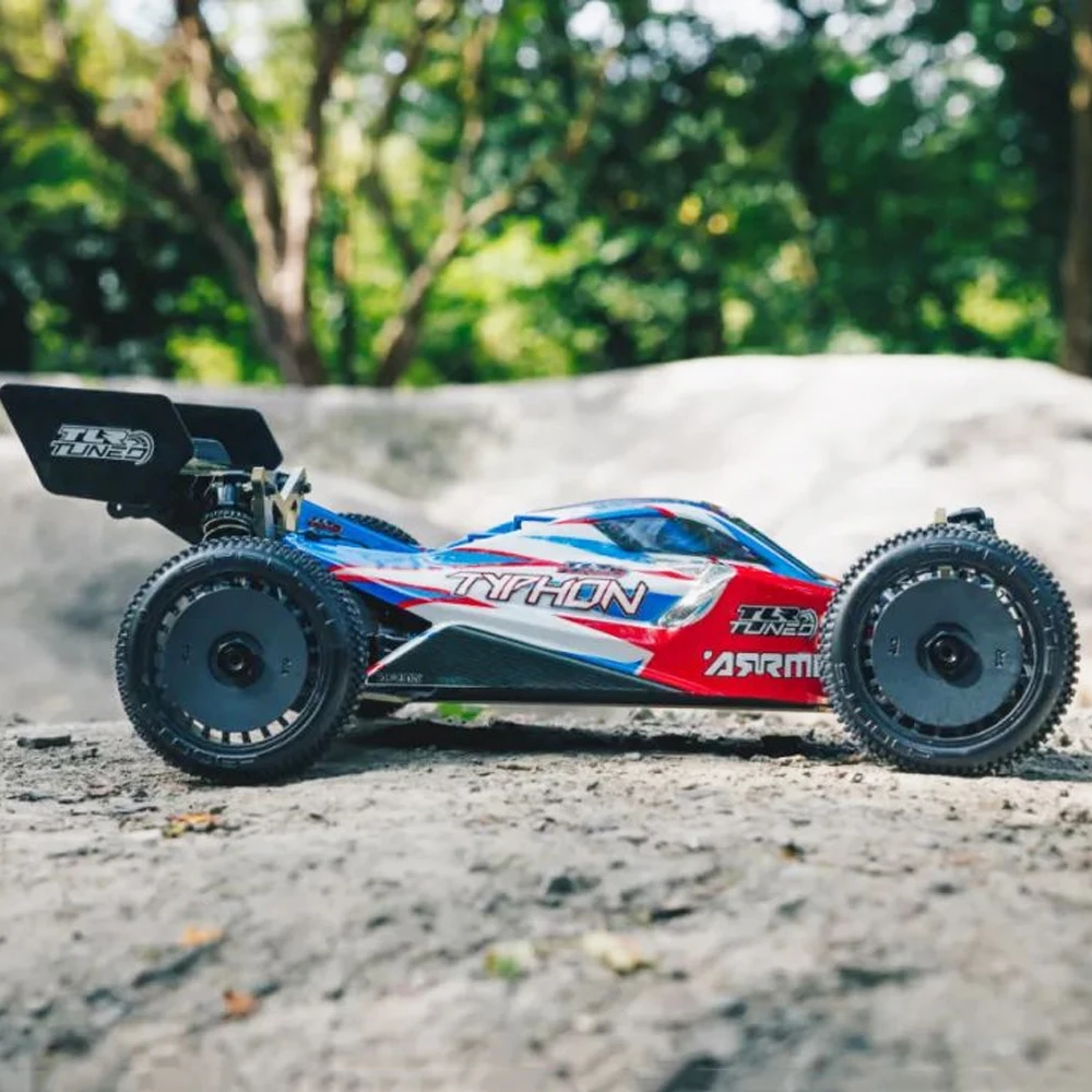 RC Car 1/8 ARRMA TLR Tuned Typhoon 6S RTR RC Model Competition Off-road Vehicle To Send Boys Toys Remote Control Car