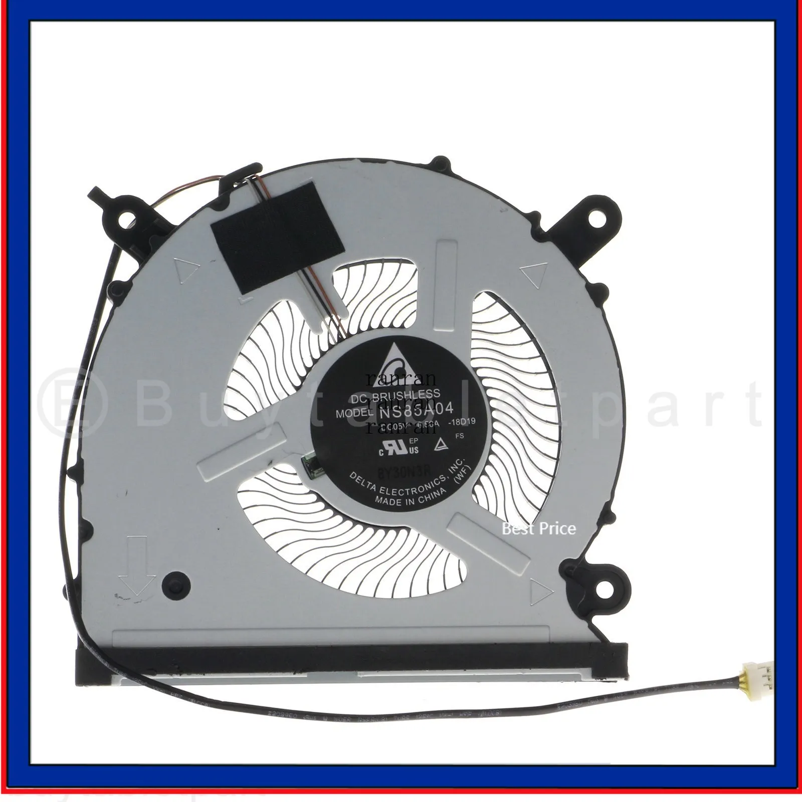 

Вентилятор охлаждения процессора для телевизора Samsung QN85Q900RAFXZA QLED 8K NS85A04-18D19 BN94-13292L