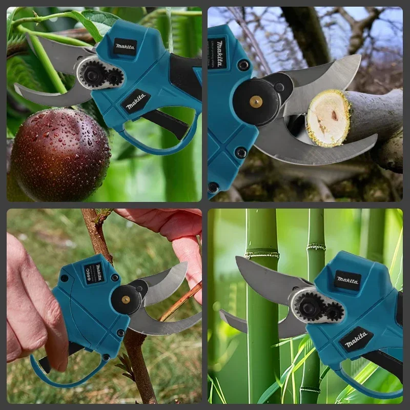 Makita Brushless Electric Scissors 18V Cordless Pruning Shears Multifunctional Fruit Tree Branche Cutter Garden Tool New