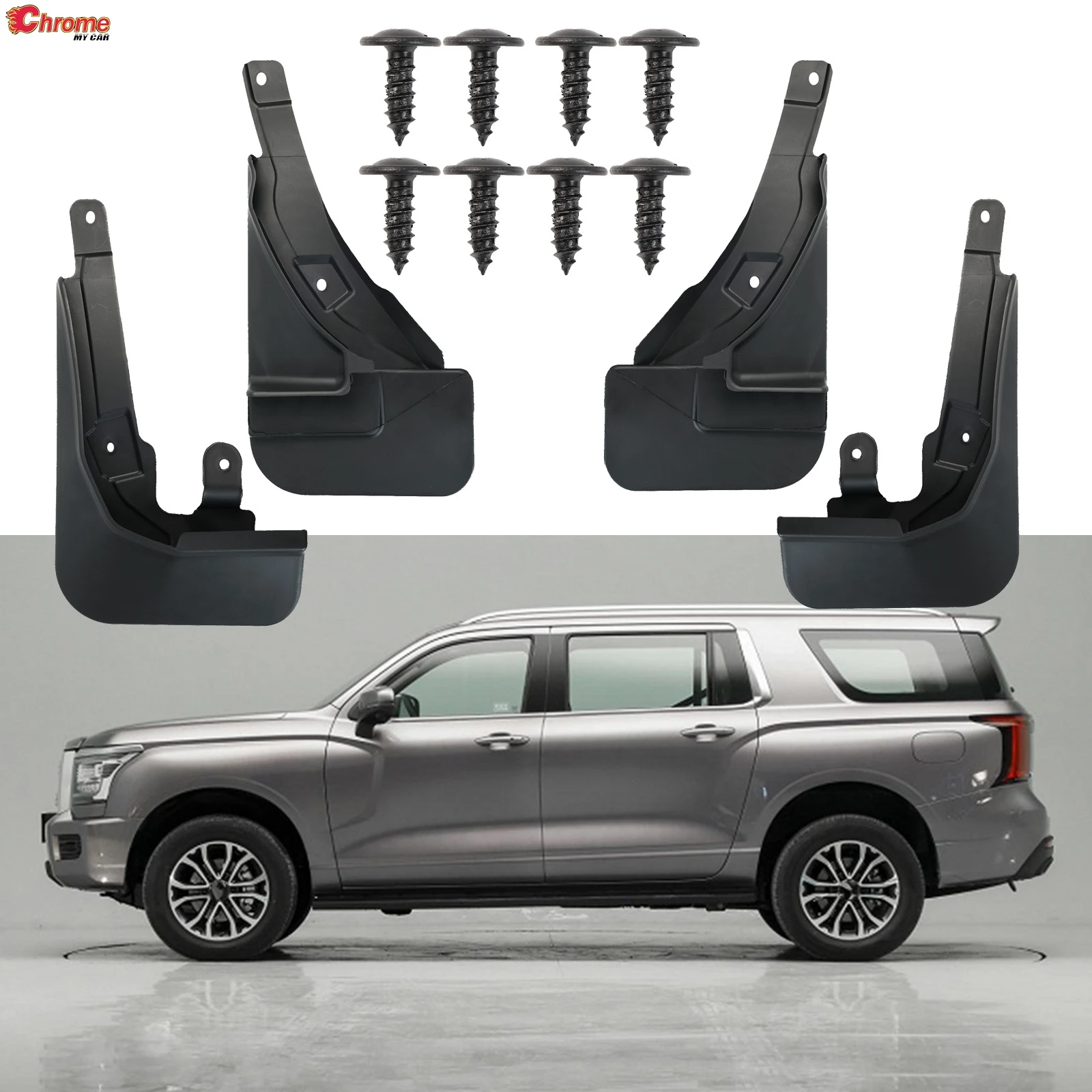 

4Pcs For Haval H5 P04 Splash Guards mudguards Fenders Mudflaps Mud Flaps Mud Guards Front Rear Car Accessories 2023 2024 2025