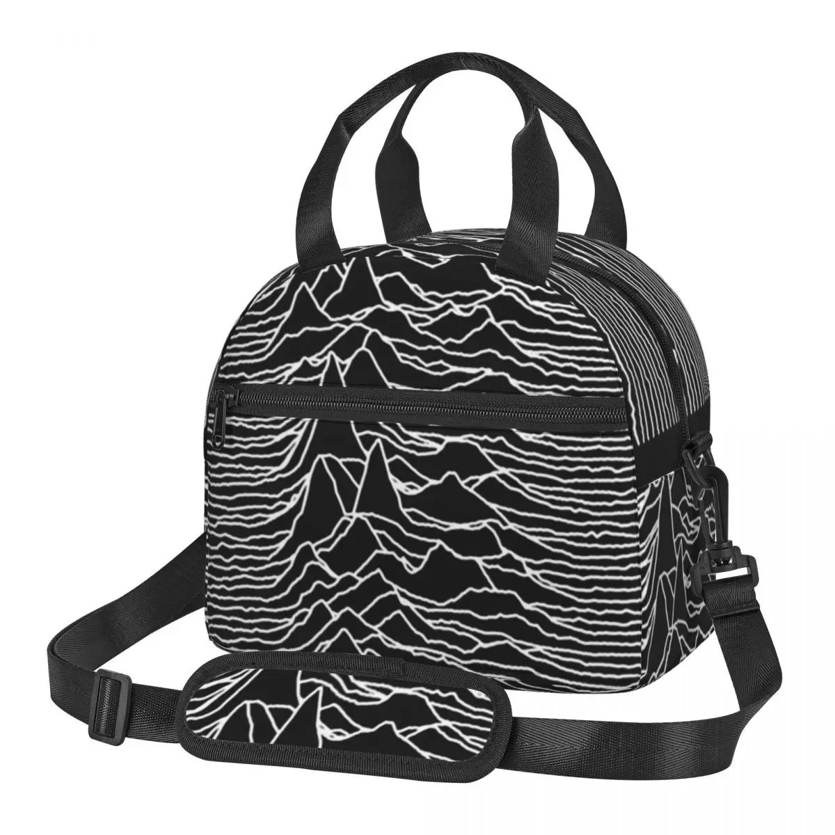 Unknown Pleasures Lunch Bags Insulated Bento Box Waterproof Lunch Tote Picnic Bags Thermal Bag for Woman Work