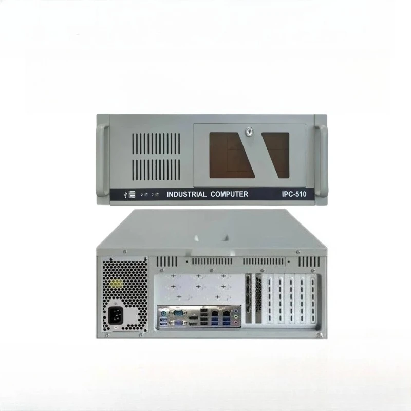 

High-end industrial host dual network port with RTX5060-8G graphics card lightweight equipment vehicle industrial control