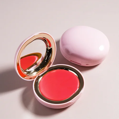  Crema multiusos para labios y mejillas de terciopelo: tinte de rubor nude natural, fórmula hidratante e construible para un aspecto de maquillaje impecable sin maquillaje