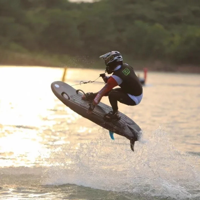 Carbon fiber oil powered electric surfboard water powered skateboard jet surfing