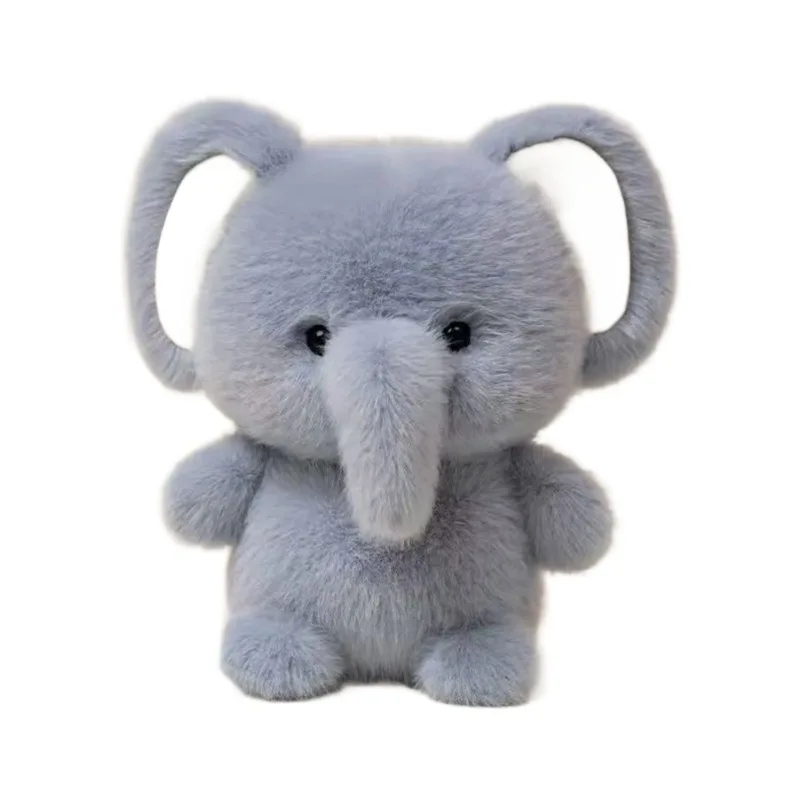 

16cm 20pcs Tabletop Ornaments Cute Plush Toys Accompany Baby Elephants Learning Partners Birthday Gifts Original Table Companion