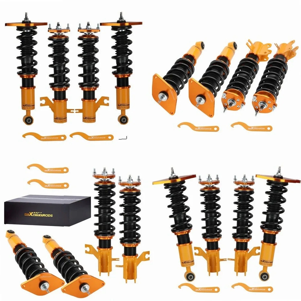 

Adjustable Coilover Suspension Kit for Nissan Sentra B15 2000-2006 - Performance Shock Absorber