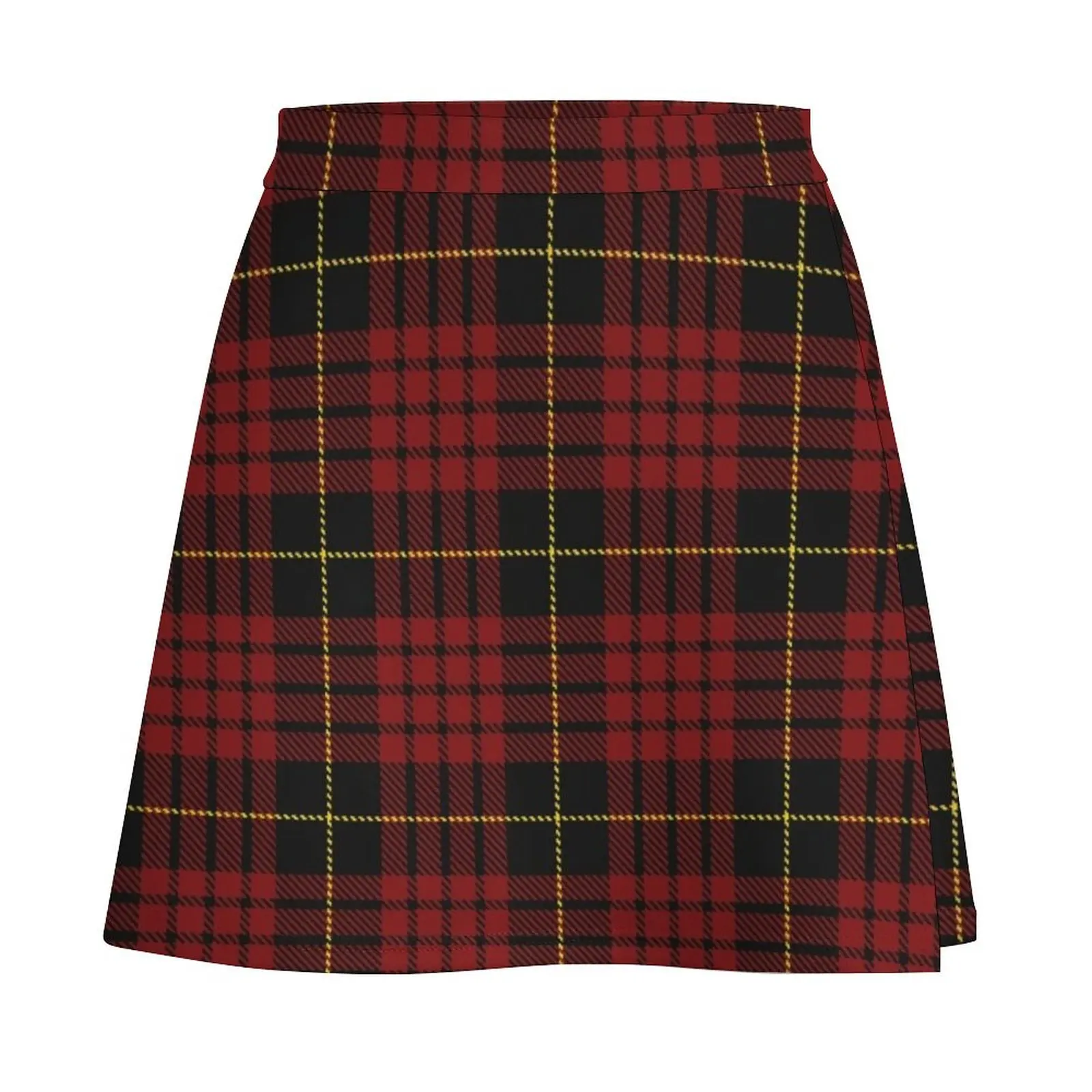 The MacQueen Tartan Mini Skirt Woman clothing japanese fashion night club outfit Womens dresses Mini Skirt