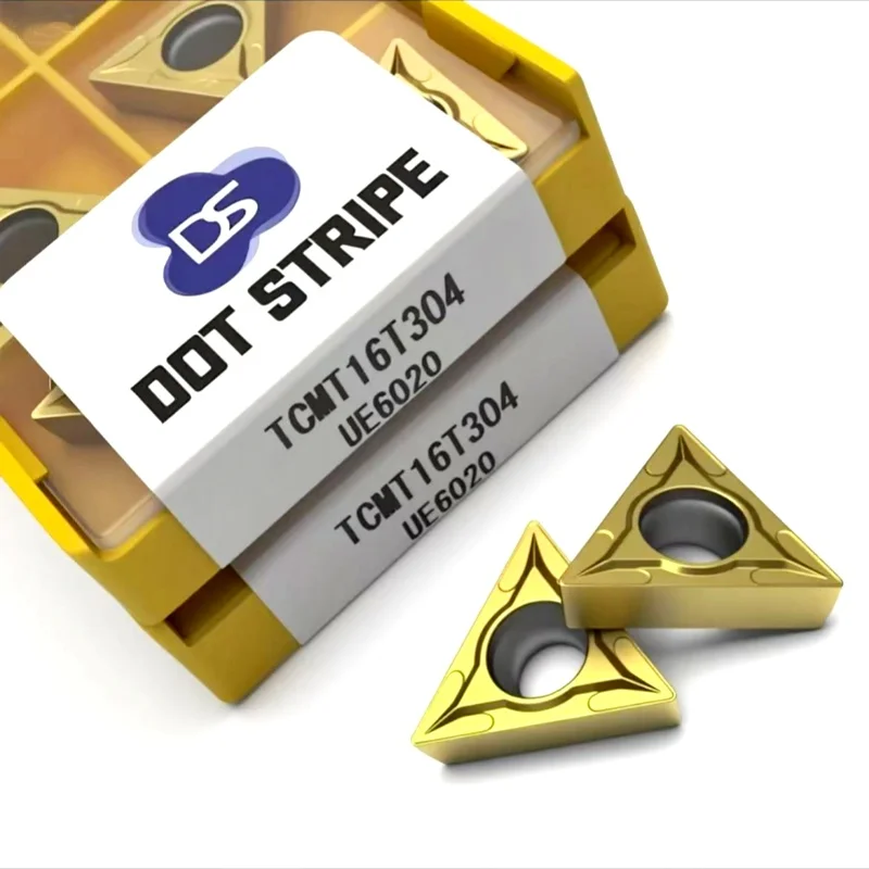 

10 шт. TCMT16T304 TCMT16T308 VP15 U6020 TCMT лезвие из карбида вольфрама токарный станок с ЧПУ инструмент фрезерная вставка токарный станок инструмент
