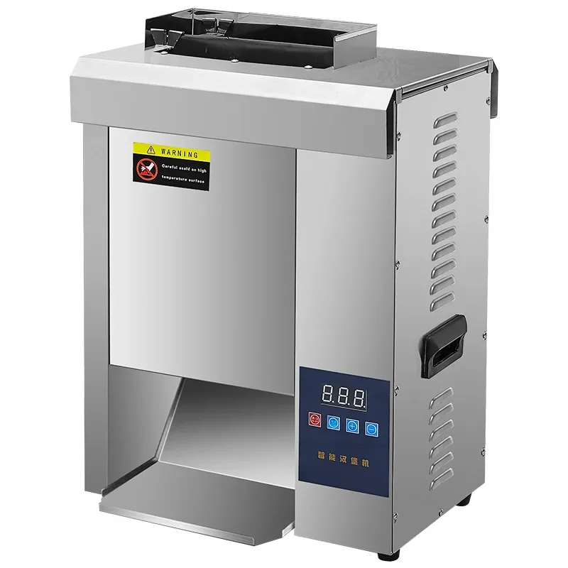 

Commercial small automatic baking machine heating burger shop machinery and equipment