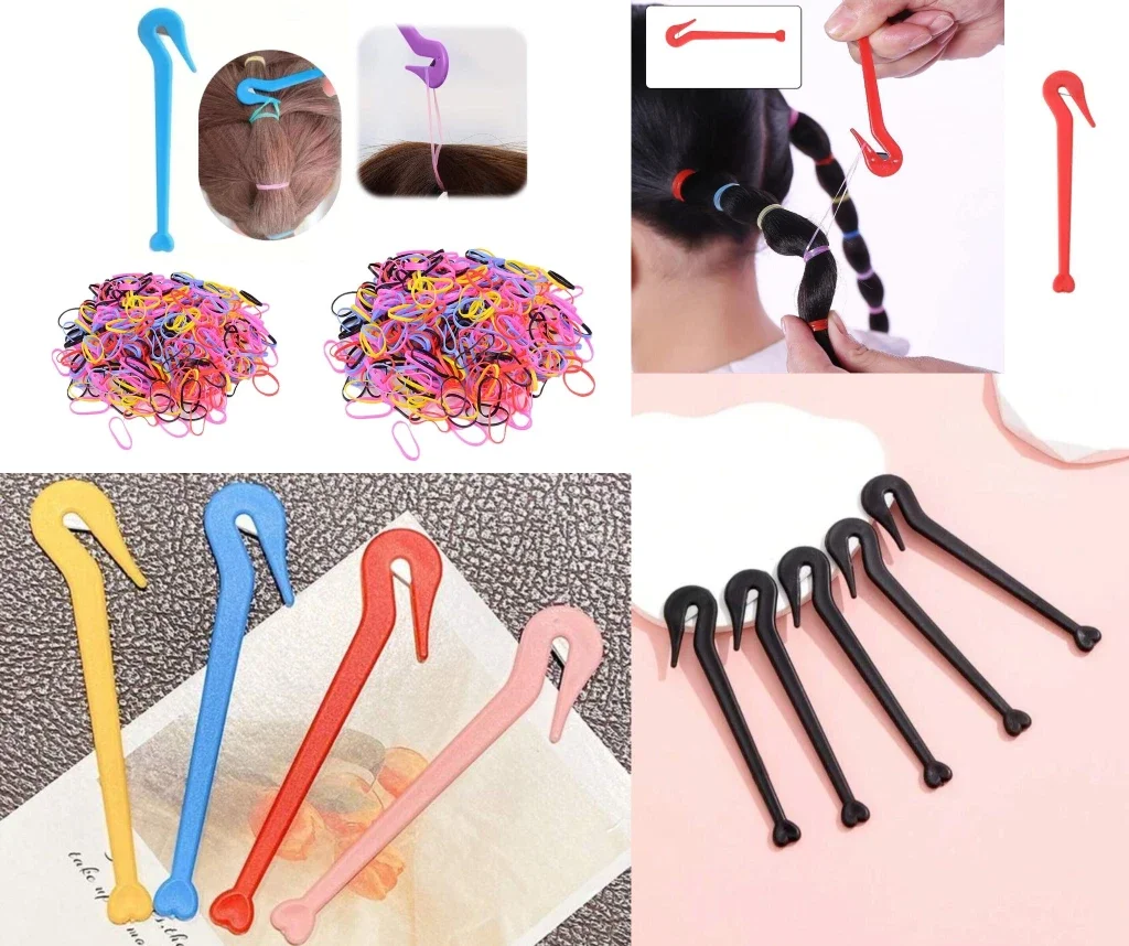 Mini HAIR ELASTICS Rubber Bands cutter Braids Braiding Small Bands remover tool Girls DIY Styling Headwear Band Cutting Tool