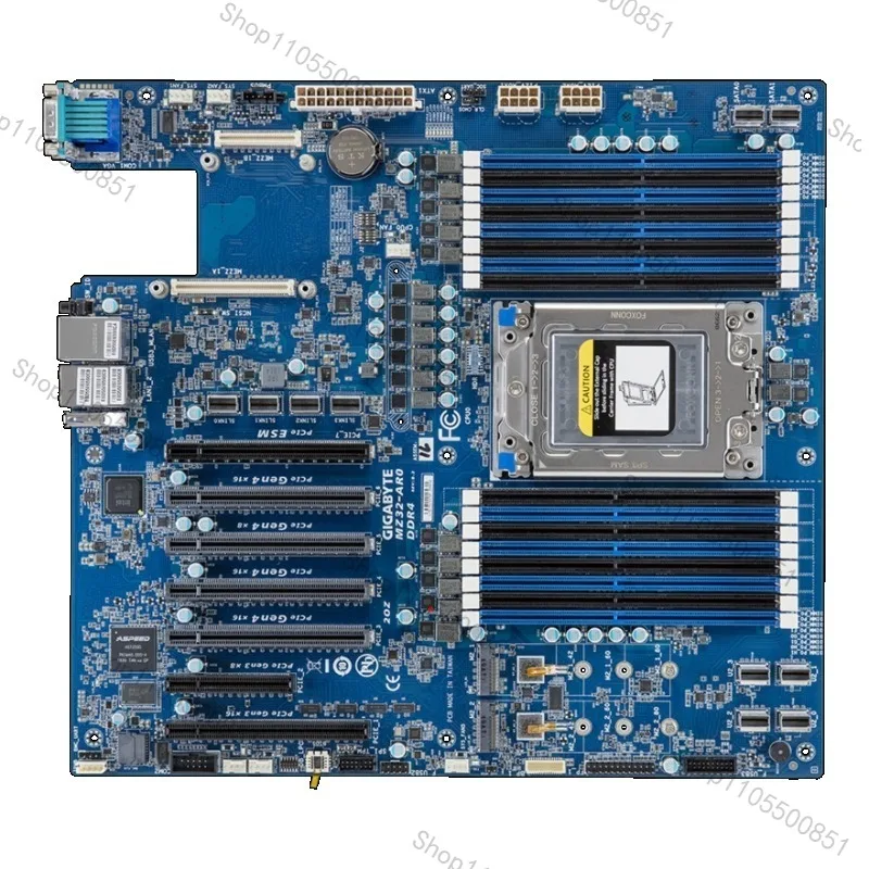 Used MZ32-AR0 REV 1.0 Motherboard for AMD EPYC 7002 series processor family CPU Socket SP3