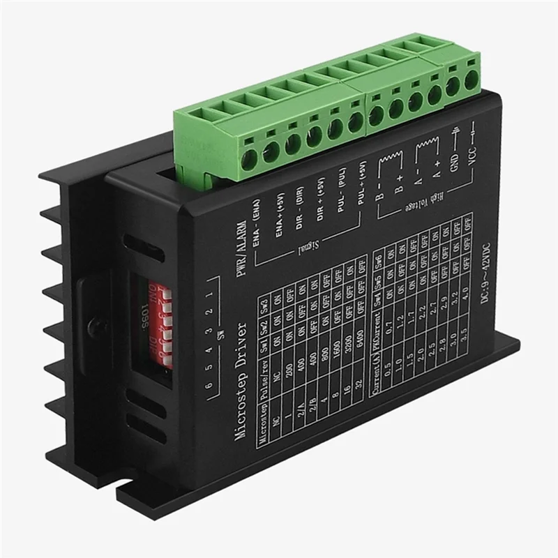 

НОВЫЙ комплект драйверов шагового двигателя 17HS4401 + TB6600 4A + MKS OSC, регулируемая скорость вперед и назад для раздвижного стола гравера с ЧПУ