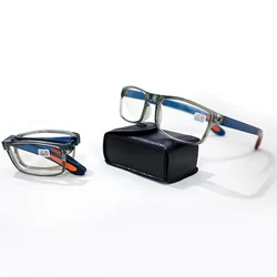 Comfortable Convenient Folding Anti Blue Light Reading Glasses for Men's and Women's Gift Box New Fashion Classic Ultra Light