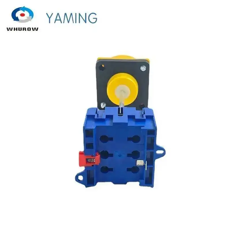 Isolating Switch YMD11-25B With Padlock Aluminum Pole 25A 32A 3P Load Break Power Cut Off Operation Outside Electrical Cabinet