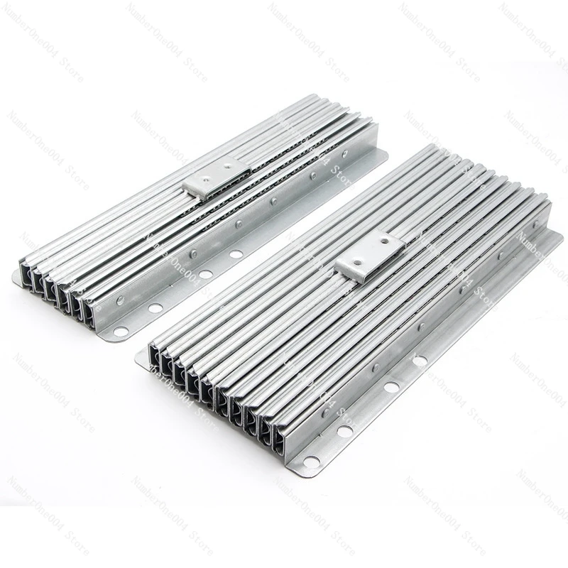 

Invisible dining table telescopic guide aluminum alloy multifunctional folding extension sliding guide dining table slide