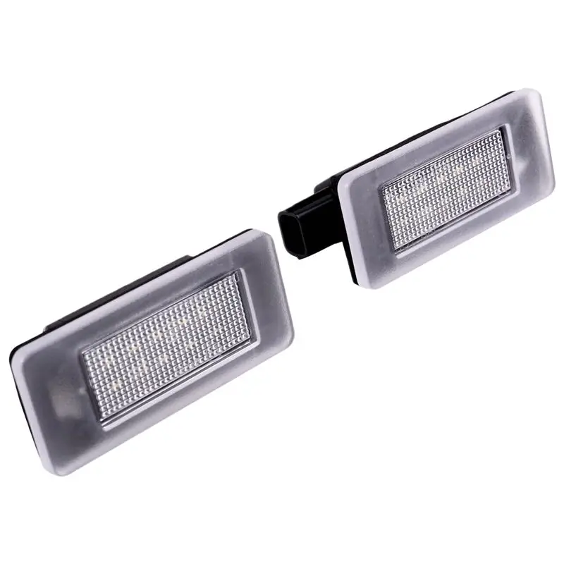 AMEXIAOXU Car License Number Plate Lamp For Nissan Serena Altima Landy Dacia Duster LED License Plate Light