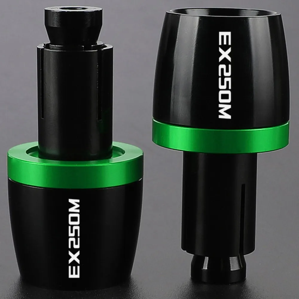 

Motorcycle Handlebar Grips Ends For KAWASAKI EX250M 2013-2021 2020 2019 2018 2017 Handle Bar Cap End Accessories 2016 2015 2014