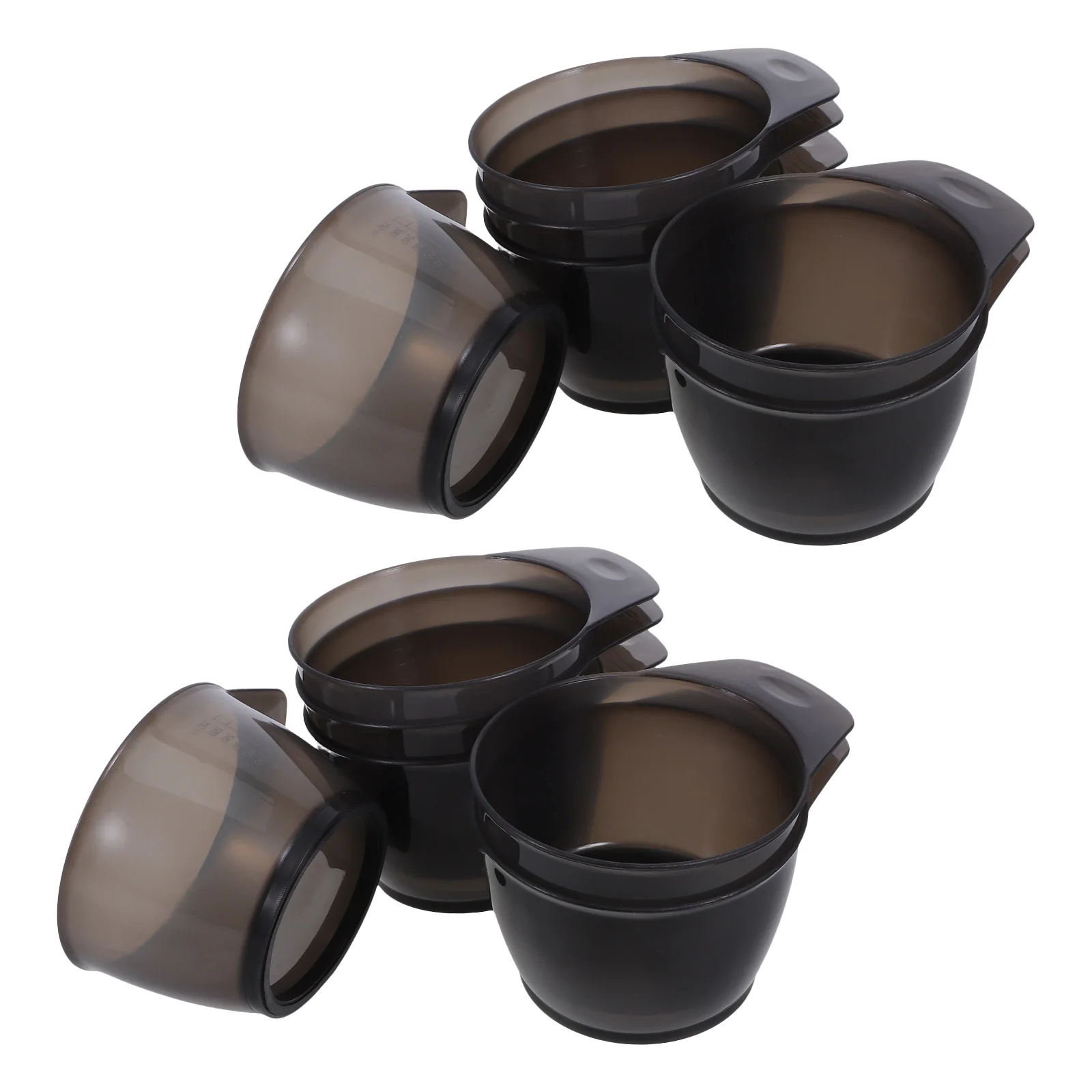 

12Pcs Hair Dye Mixing Bowls Design for Controlled Application Ideal for Hair Color Formulation