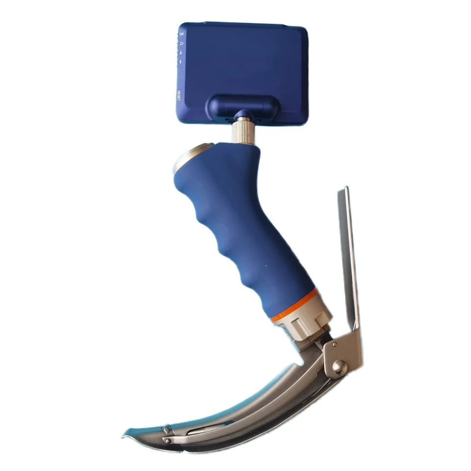 LTEV05 2 trillion Pixel Adult and Child Video Laryngoscope with Reusable Difficult Blade for Endotracheal Intubation