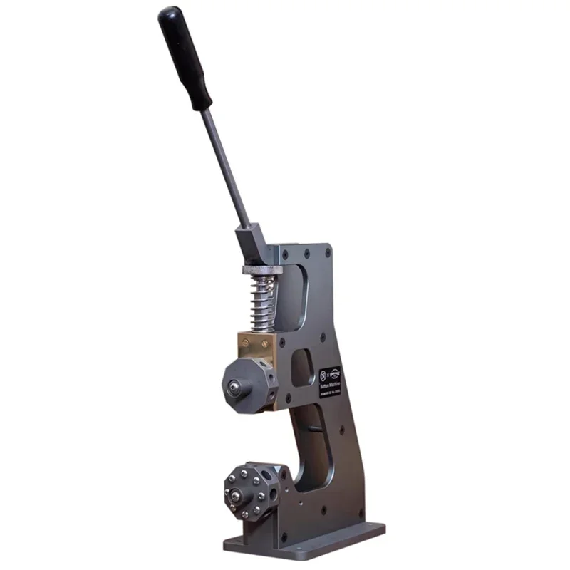 

High Quality safe Multi-mold button press machine snap rivet eyelet can punch holes hardware installation