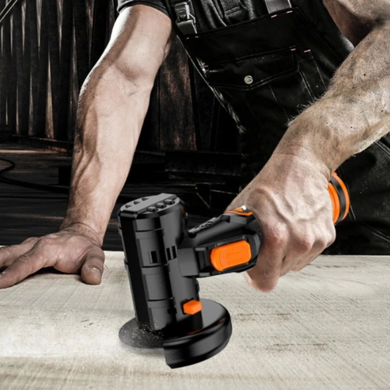 Mini Angle Grinder, Household Rechargeable Grinder, Sander, Multifunctional Small Hand Grinder