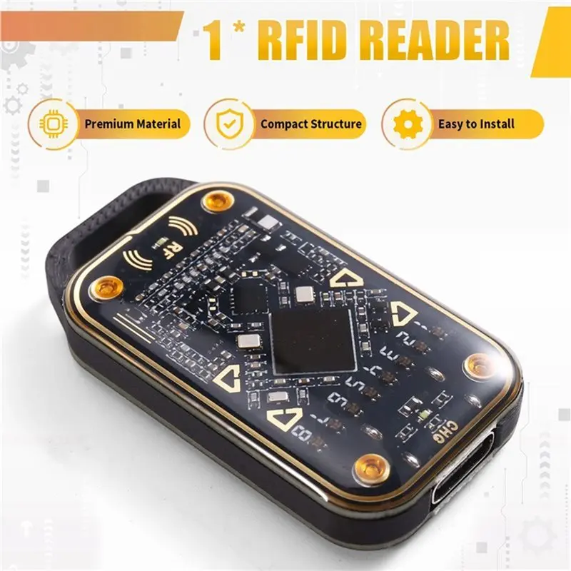 ABGI-Chameleon V3.0 RFID Smart-Chip-Emulator Smartcard-Lesegerät Lese-/Schreibgerät ID-IC-Karten-Tag-Kopierer +5XUID/CUID Schlüs – Detail 7