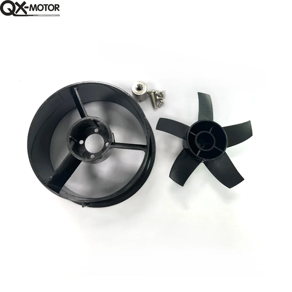 Qx-Motor Kanaalventilator 5 Bladen Zonder Motorpak 64Mm Edf Voor Rc Vliegtuigen