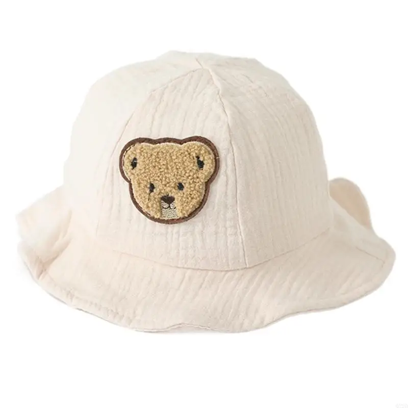 

Q22D Sun Protections Cap Children Wide Brim Hat Perfect for Travel & Outdoor Fun Gift