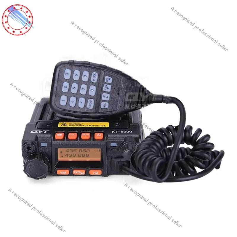 

QYT KT-8900 25W UHF VHF Dual band Car Walkie Talkie 136-174MHz 400-480MHz Two Way Radio Transceiver