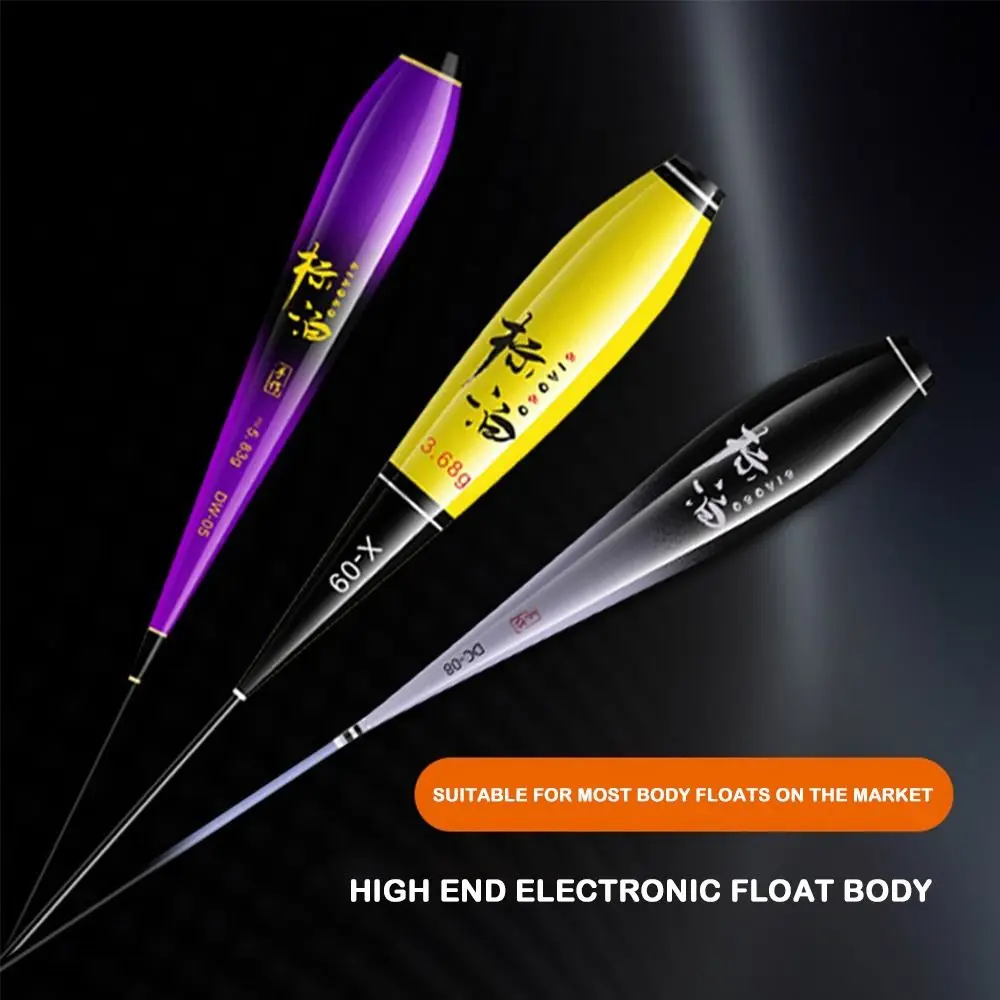 3pcs Inner Fishing Floats Body Nano Plastic Bobbers Composit