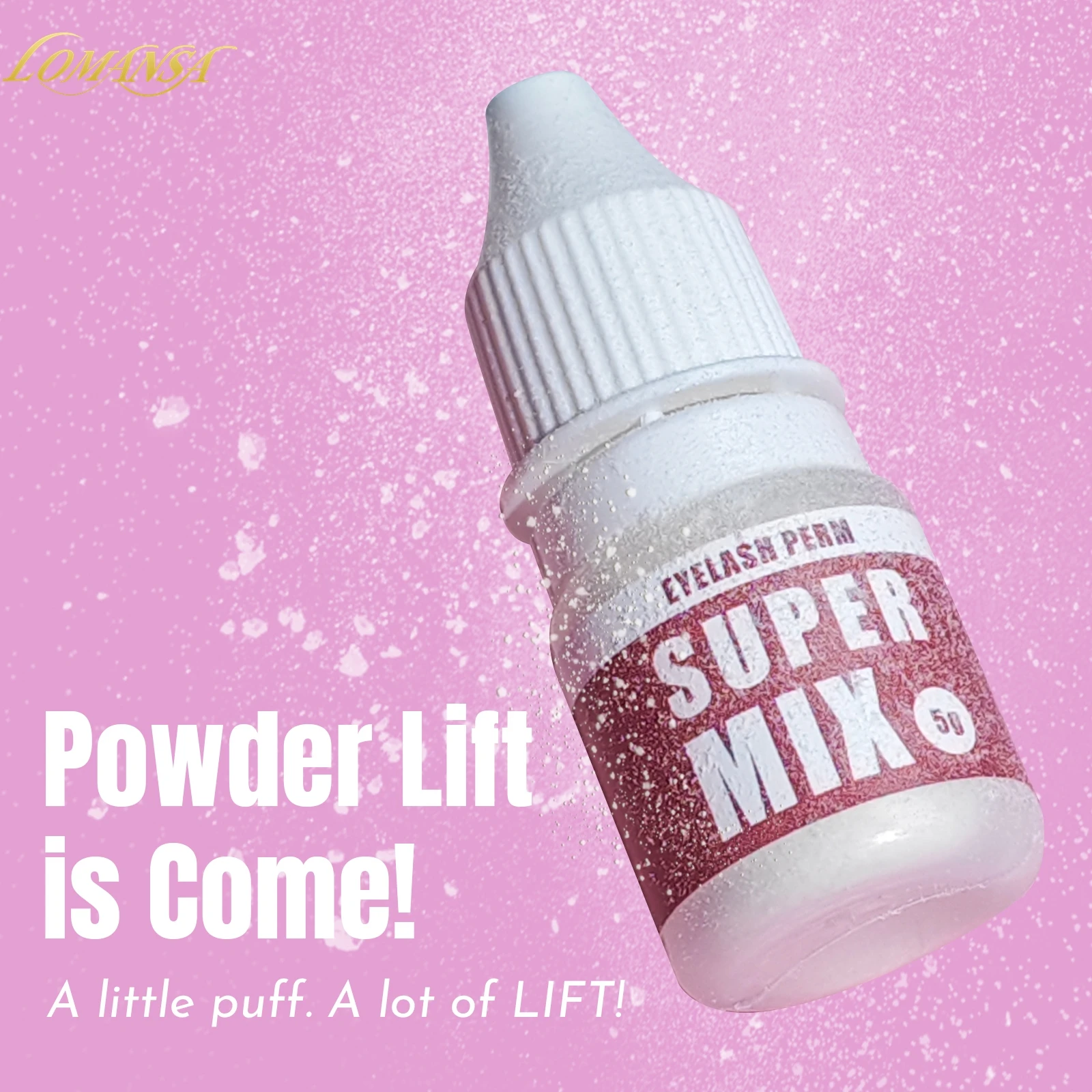 Lomansa 5g Super Mix Eyelash Perm Solution Blending Agent Keratin Eyelash Curling Surgery Mix Viscosity Enhancing Makeup Tool
