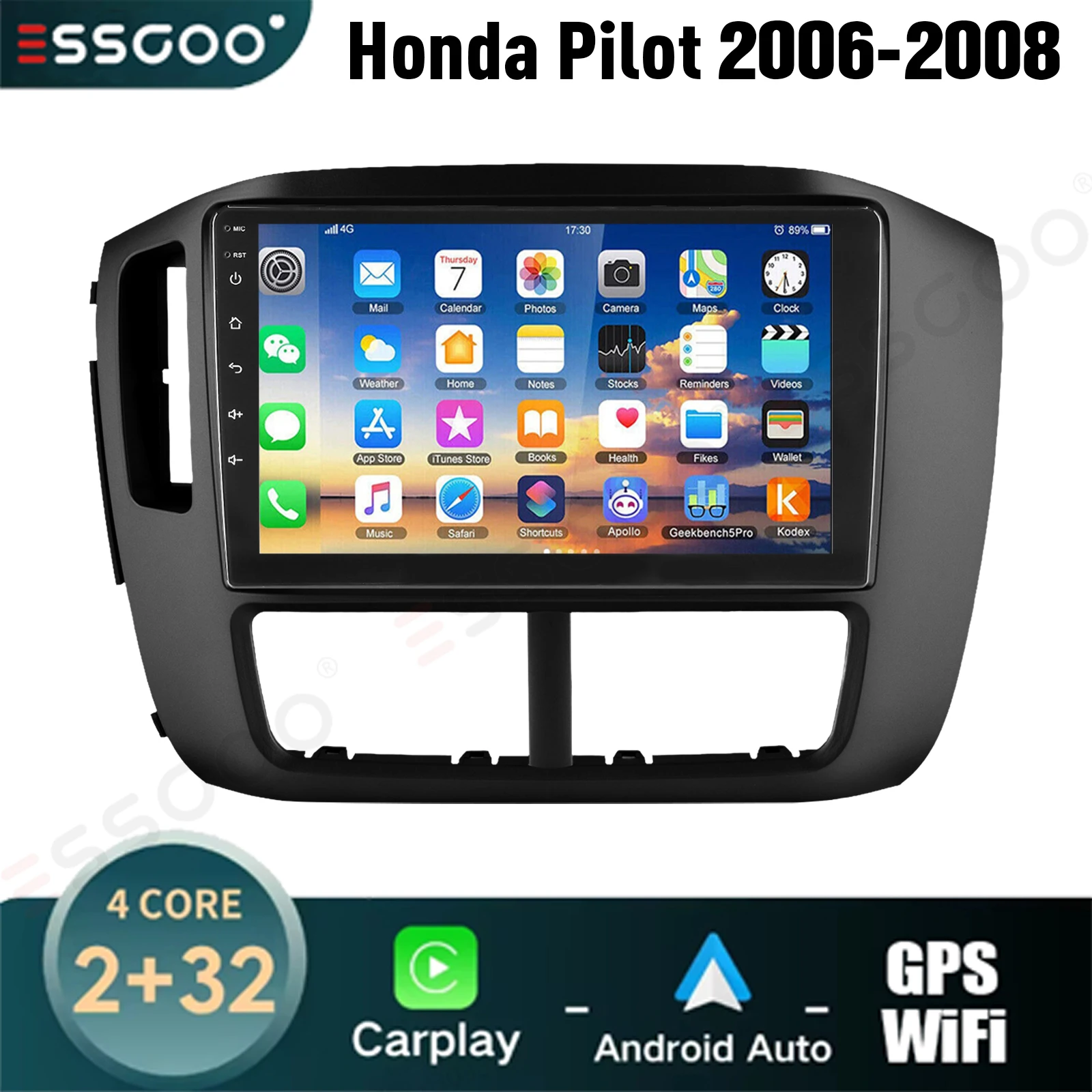 Essgoo 9" Android 1…