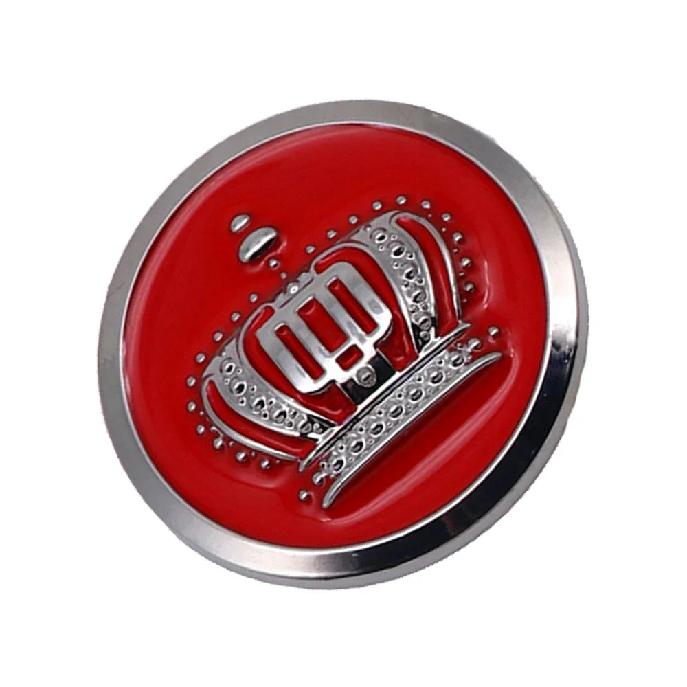 Car Rear Trunk Badge Decal Sticker Crown Logo For Alfa Romeo Audi Mercedes Benz Nissan Peugeot Opel Renault Toyota