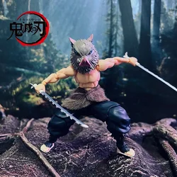 Demon Slayer Shf Series Anime Hashibira Inosuke Handmade Plush Skirt Hem Suitable for 1/12 Size Movable Humanoid Accessory