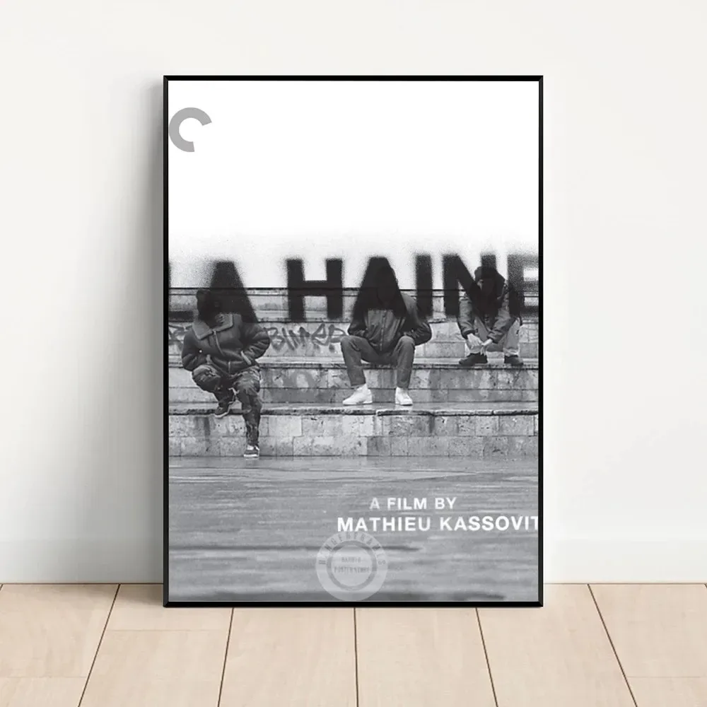 La Haine 1995 Movies Prints The Hate Poster Bar Paper Vintage Poster Wall Art Painting Bedroom Study Stickers