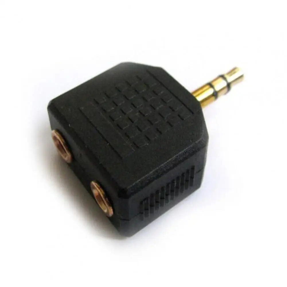 Adaptador áudio especial com cabo leve, 3,5mm, 1 a 2