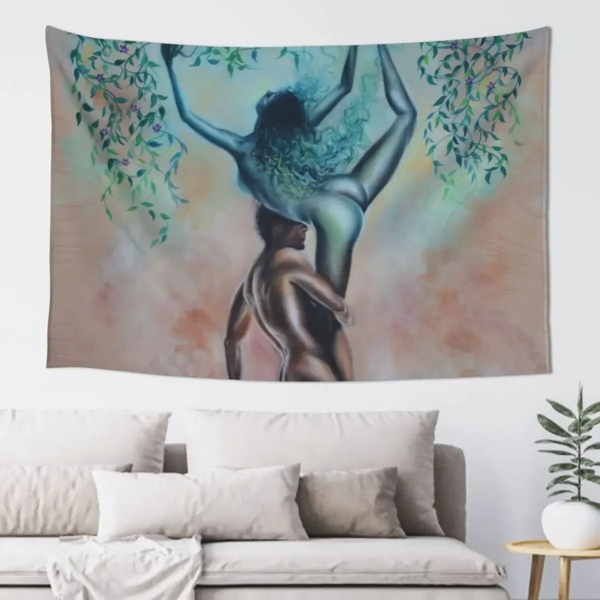 Symbiotic Synapses Tapestry Room Decore Aesthetic Aesthetic Room Decors Wall Decoration Tapestry