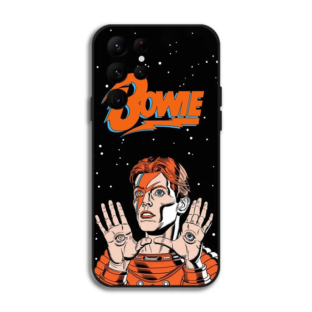 D-David S-Singer B-Bowie Funny Phone Case for Samsung Galaxy S24 Ultra S22 S23 Ultra S21 S20 Protective Silicone Funda image 6